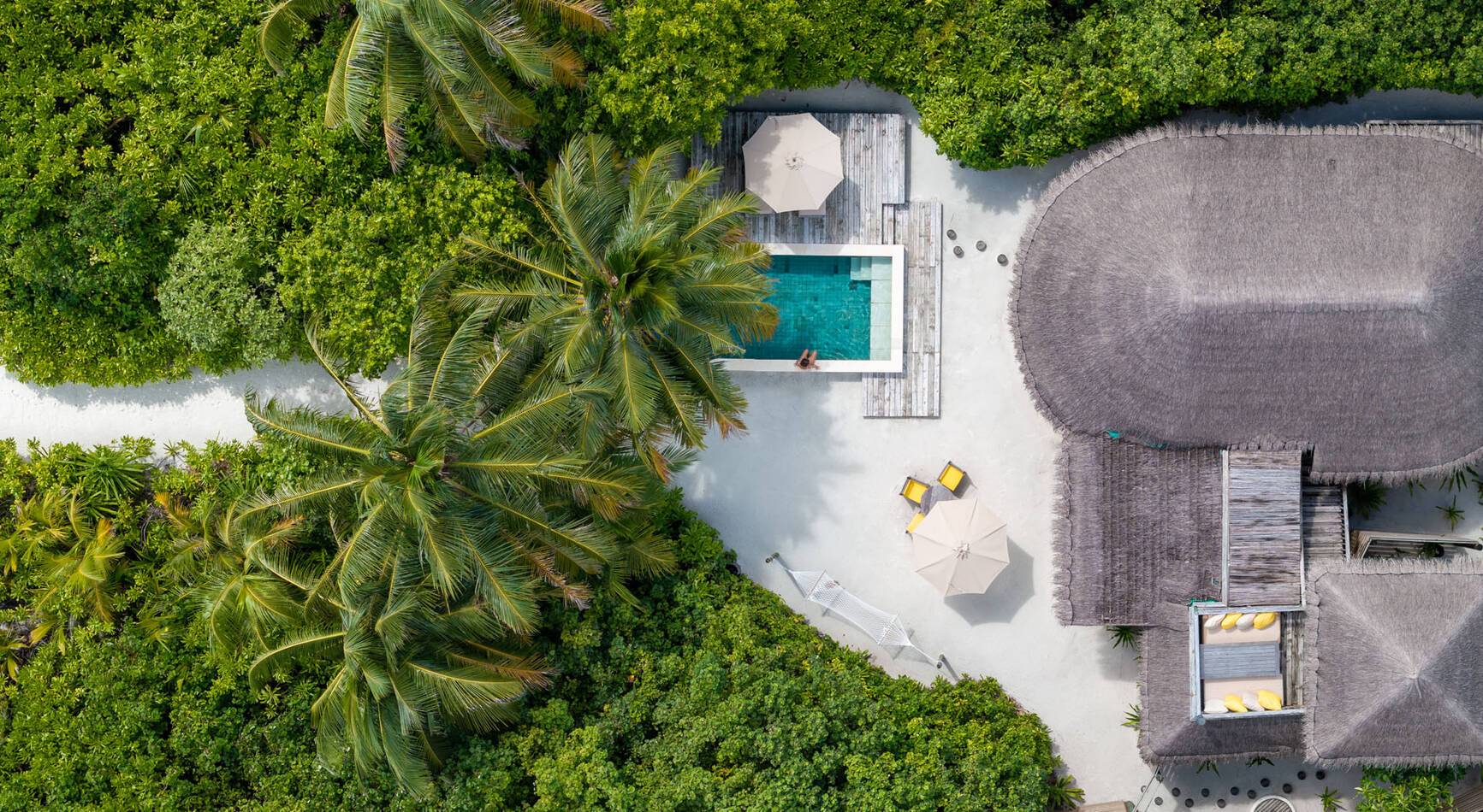 Six Senses  Laamu Family  Beach Villa Piscine